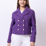 Purple Solid Coat