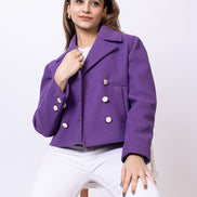 Purple Solid Coat