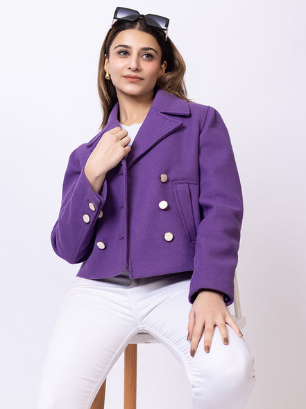 Purple Solid Coat