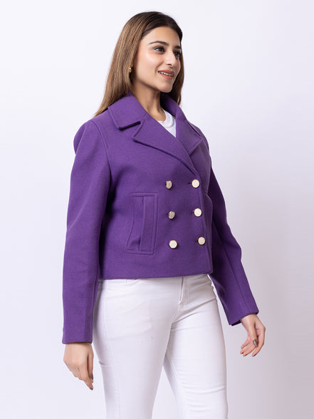 Purple Solid Coat
