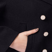 Black Solid Coat