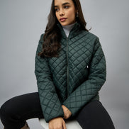 Green Checked Jacket