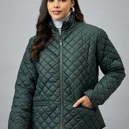 Green Checked Jacket