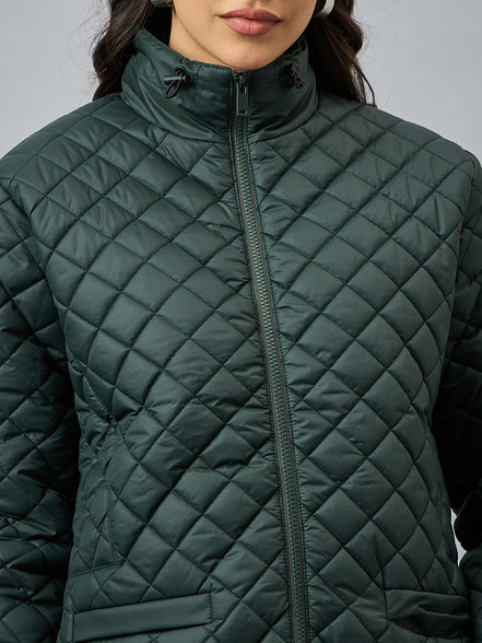 Green Checked Jacket