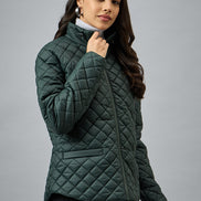 Green Checked Jacket