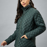 Green Checked Jacket