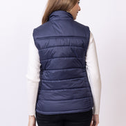 Navy Blue Solid Jacket