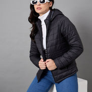 Black Hooded Jacket