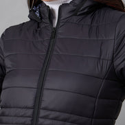 Black Hooded Jacket