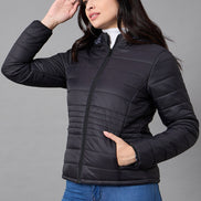 Black Hooded Jacket