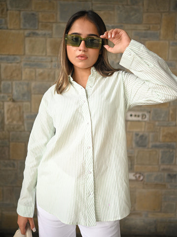 Mint Striper Shirt