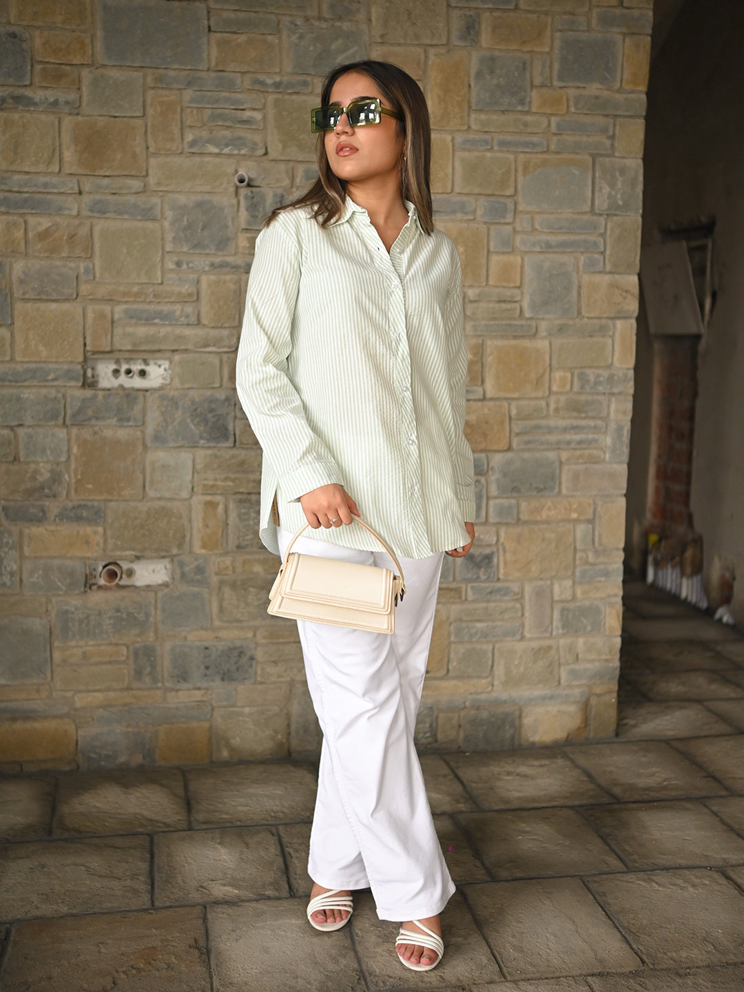Mint Striper Shirt