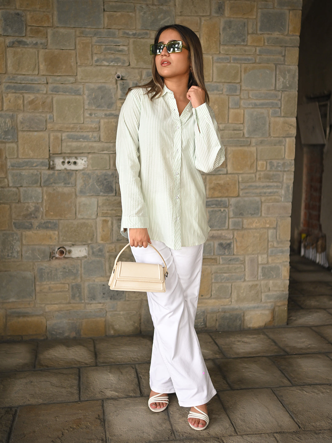 Mint Striper Shirt