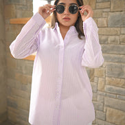 Lavender Striper Shirt