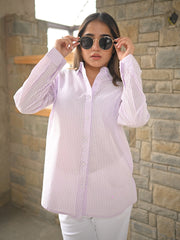 Lavender Striper Shirt