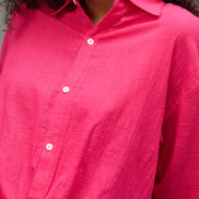 Women Pink Regular Fit Shirt