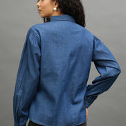 Women Yellow Regular Fit Shirt