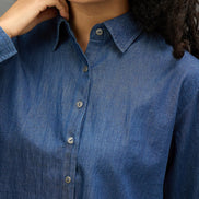 Women Denim Regular Fit Shirt