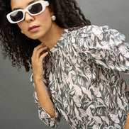 Women Green Regular Fit Top
