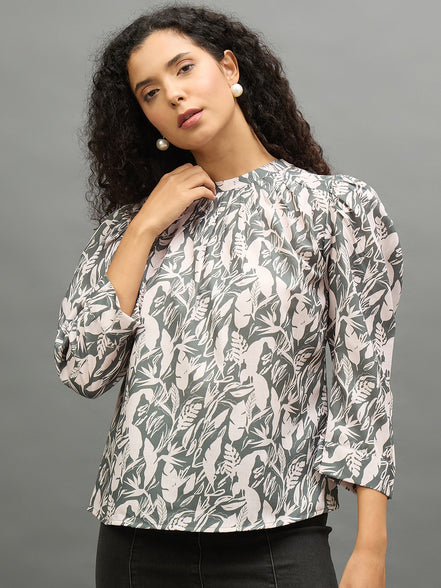 Women Green Regular Fit Top