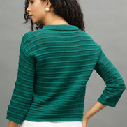 Women Green Regular Fit Top