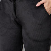 Black Collared Neck Co-Ord Set
