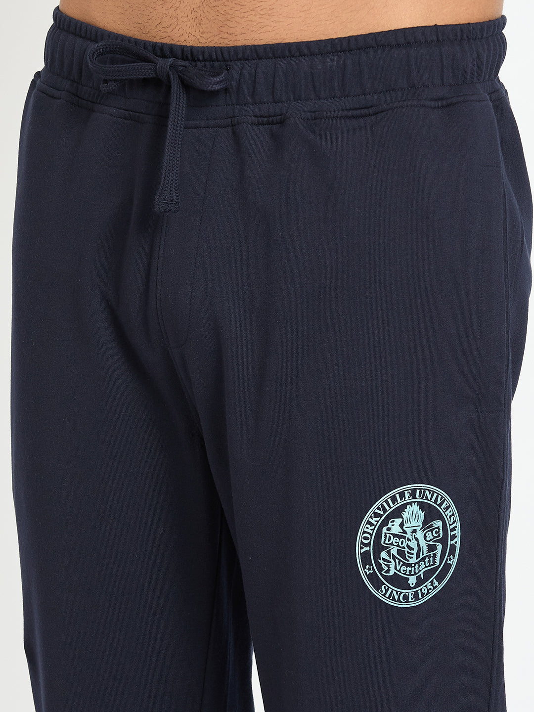Navy Blue Colorblocked Co Ords