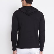 Black Hooded T-Shirt