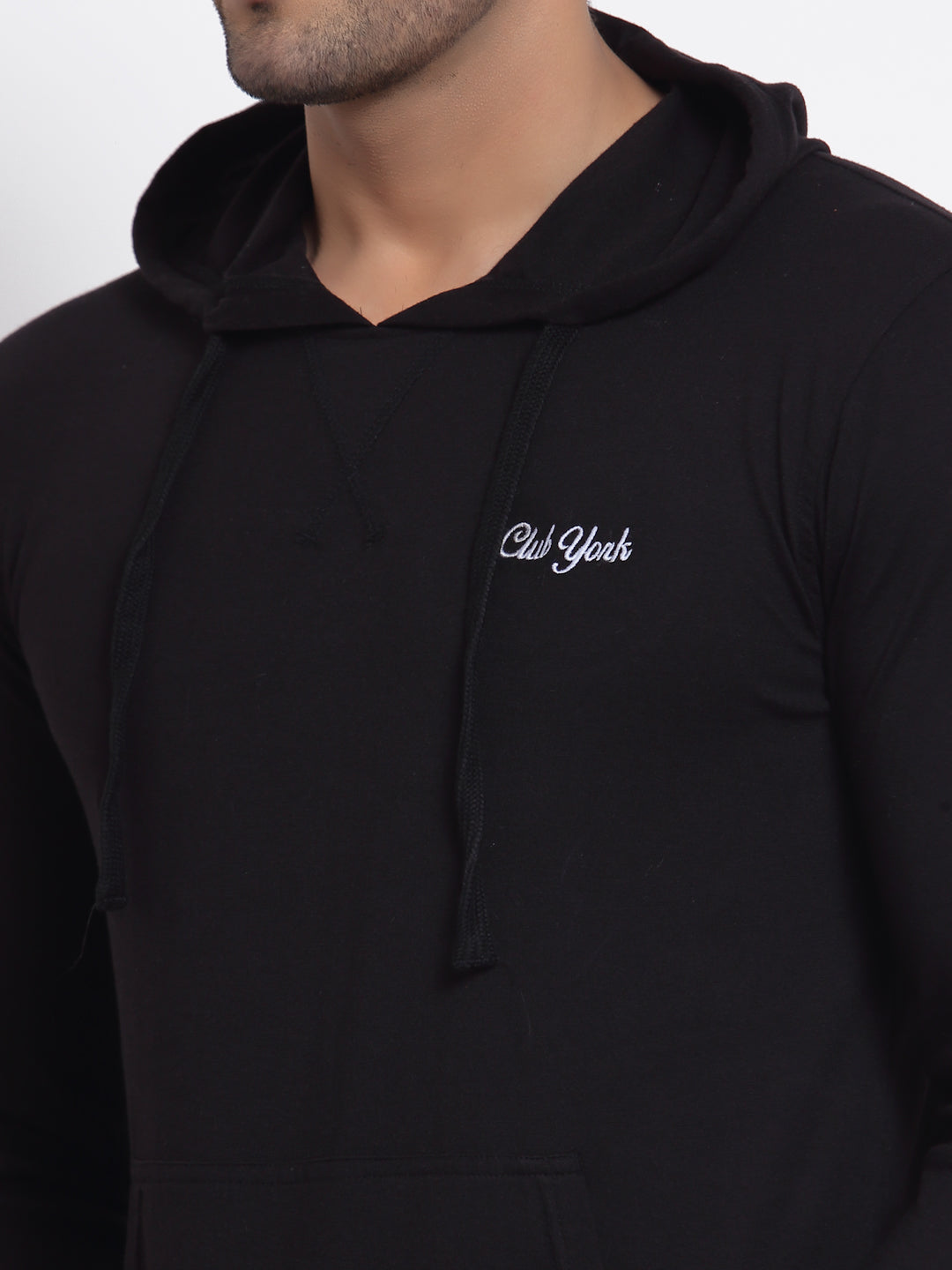 Black Hooded T-Shirt