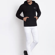Black Hooded T-Shirt