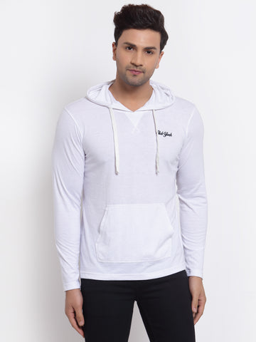 White Hooded T-Shirt