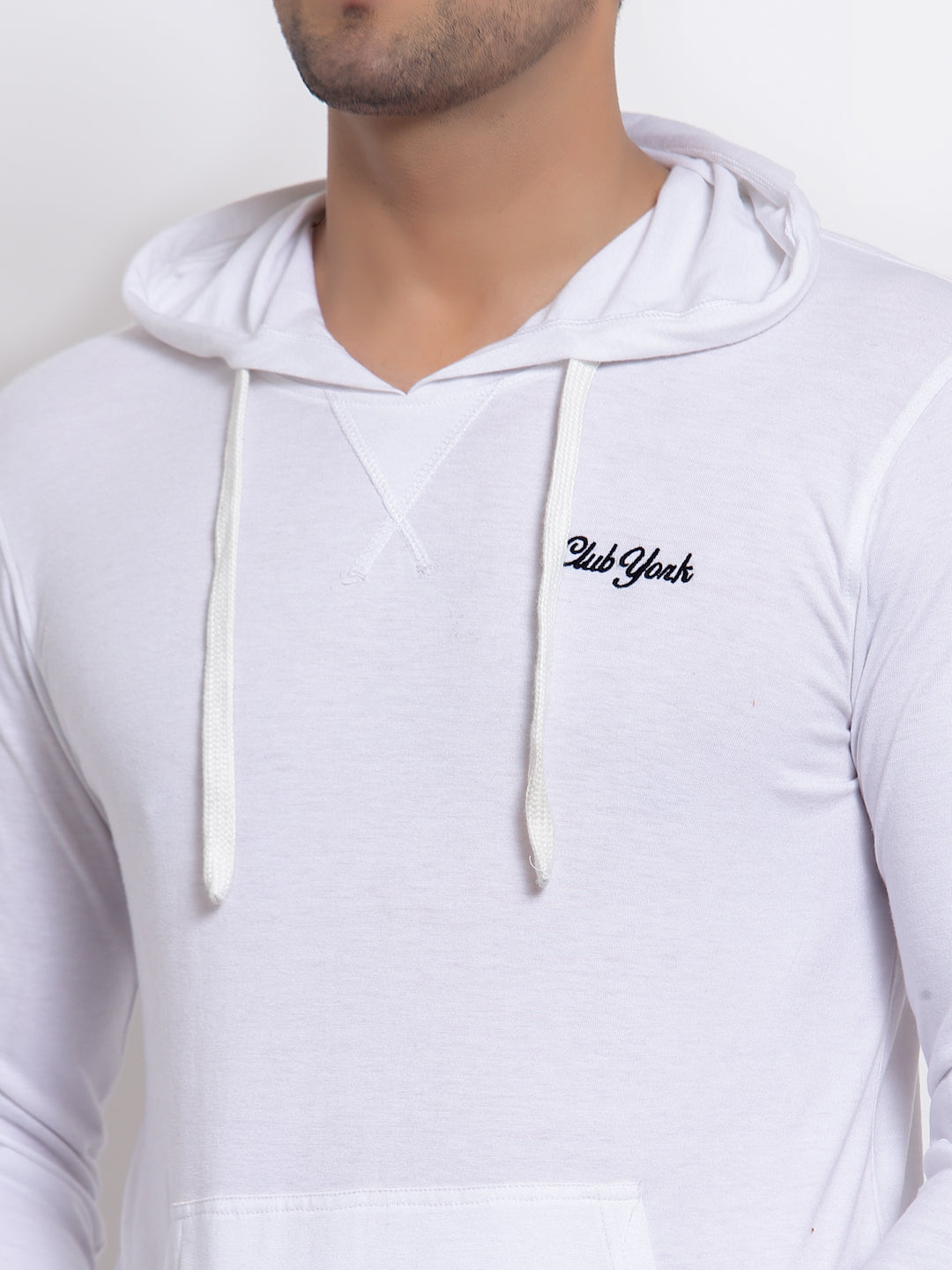 White Hooded T-Shirt