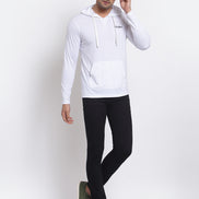 White Hooded T-Shirt