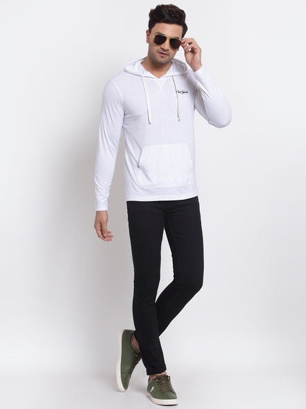 White Hooded T-Shirt