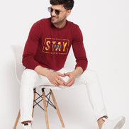 Maroon T-shirt