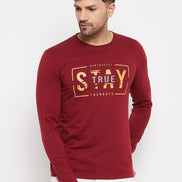 Maroon T-shirt