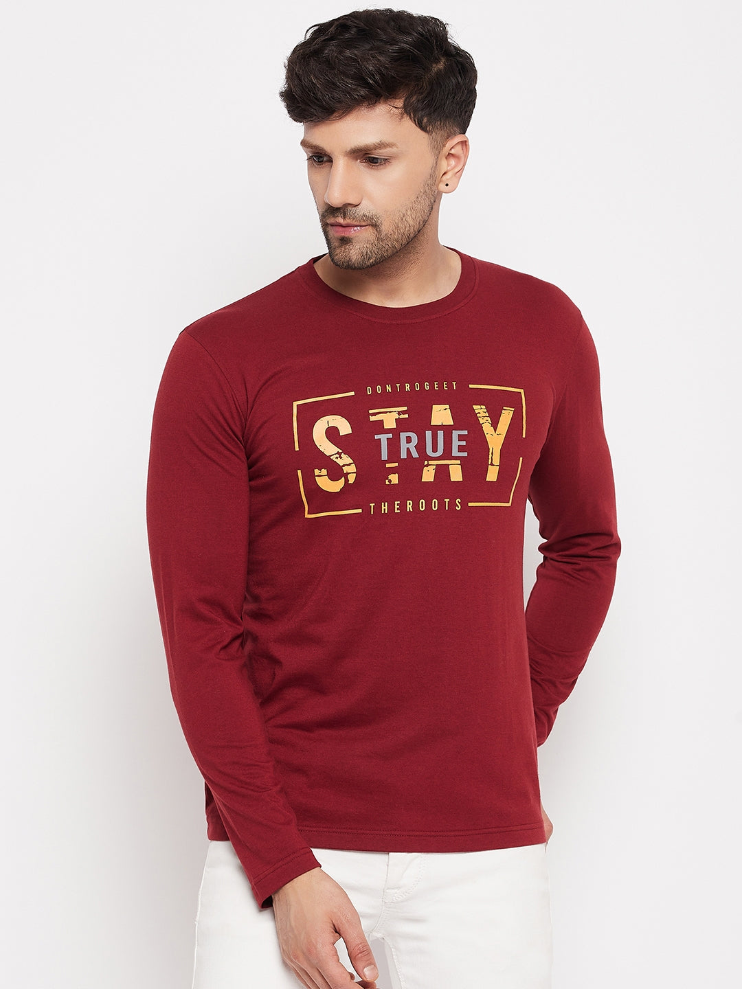 Maroon T-shirt