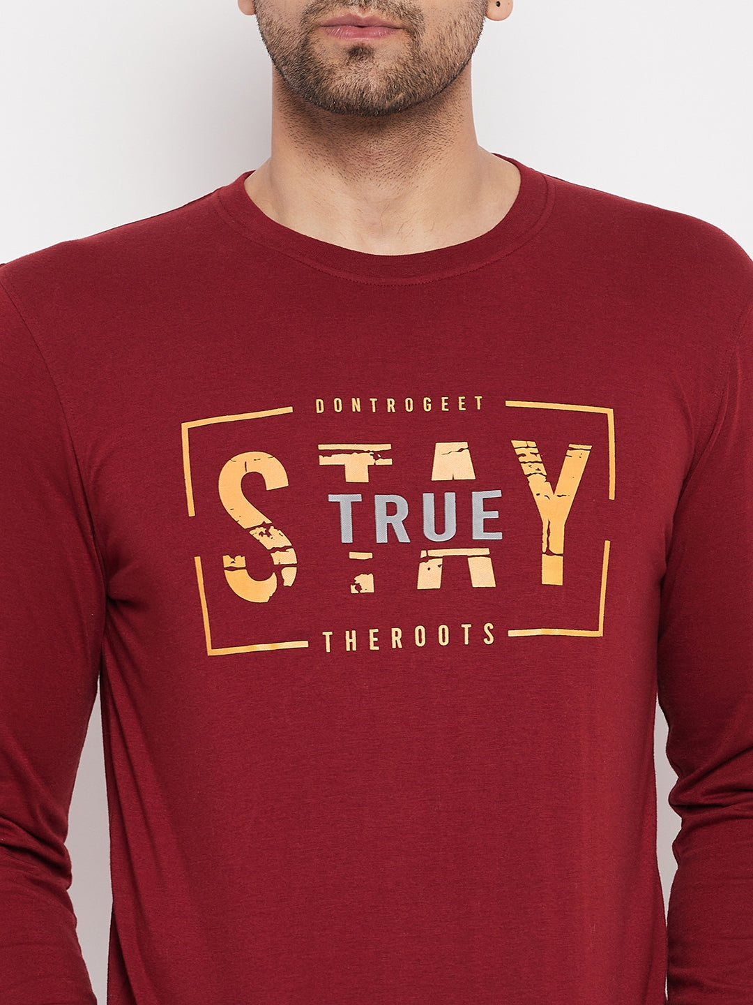 Maroon T-shirt