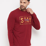 Maroon T-shirt