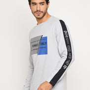 Light Grey Printed Tshirt