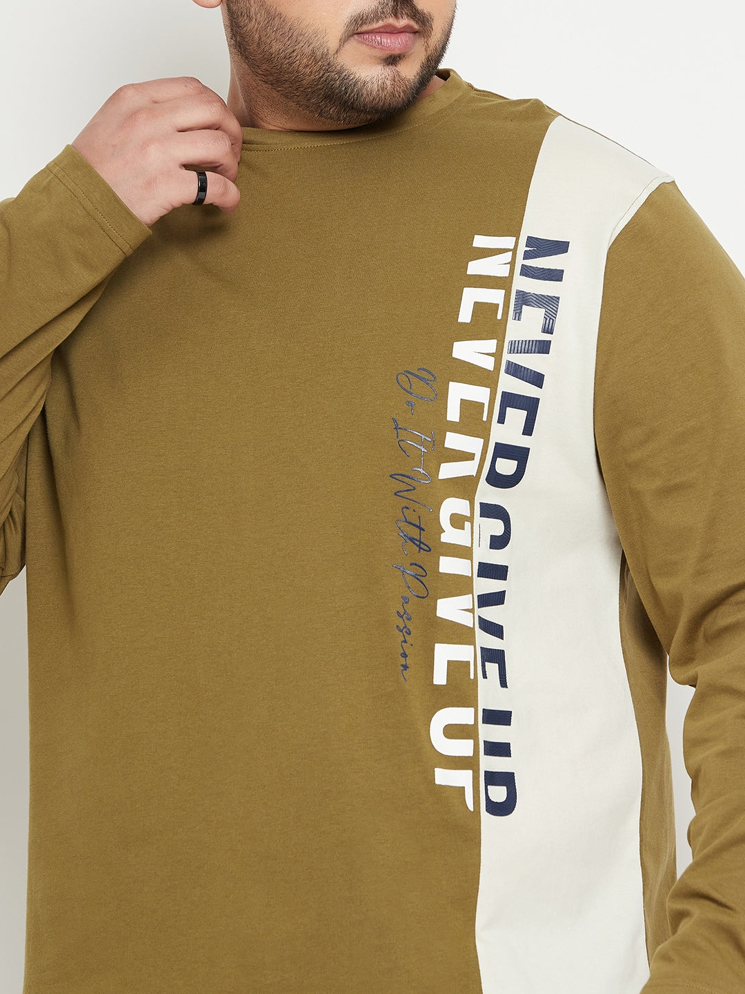 Typography Printed  T-shirt