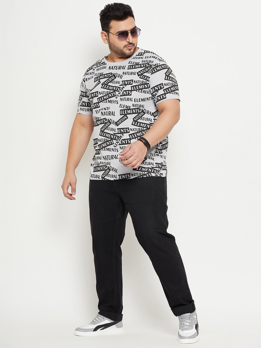 Typography Printed Cotton T-shirt