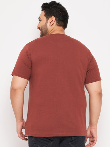 Brown Plus Size T-shirt