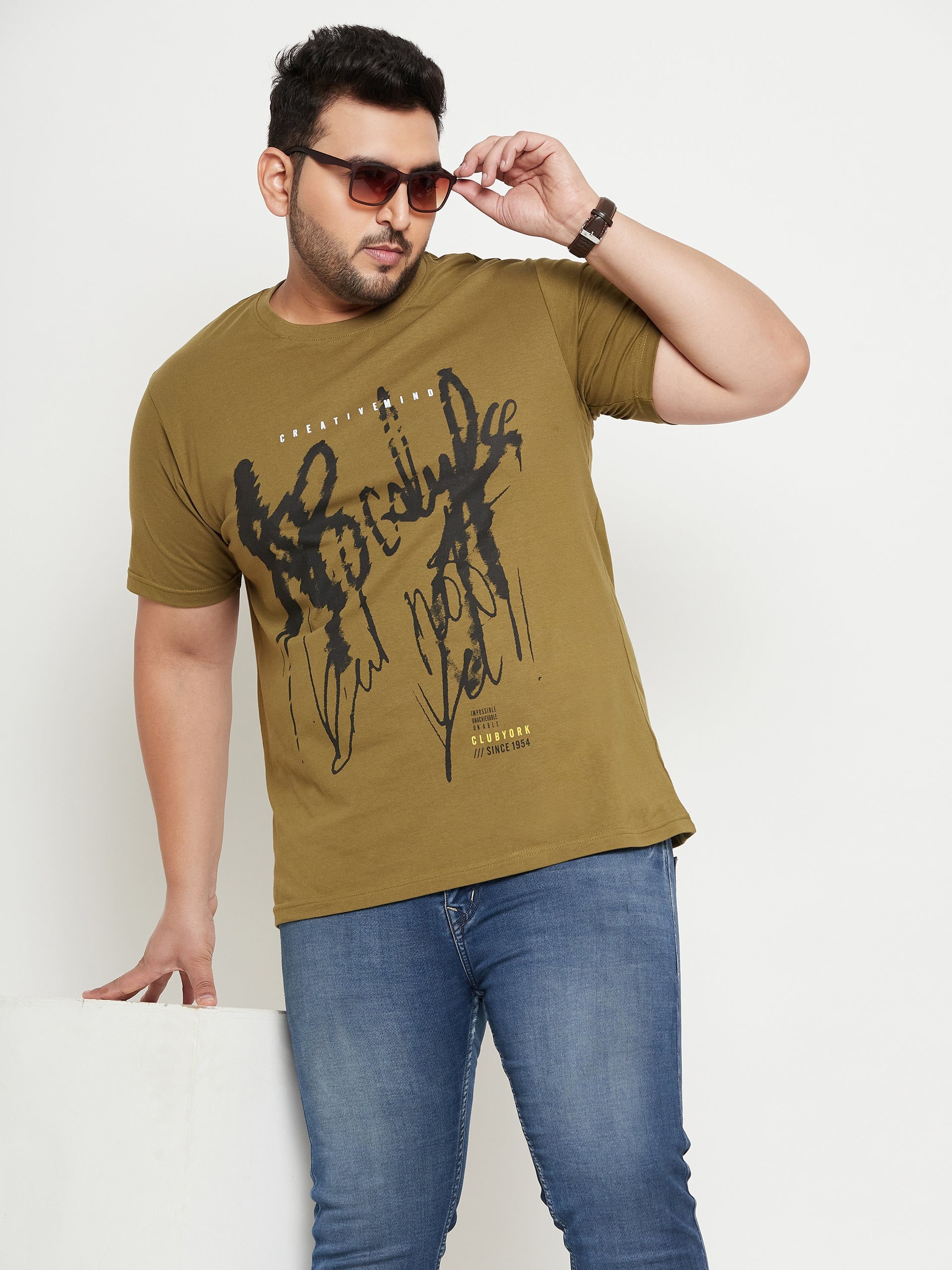 Olive Plus Size T-Shirt
