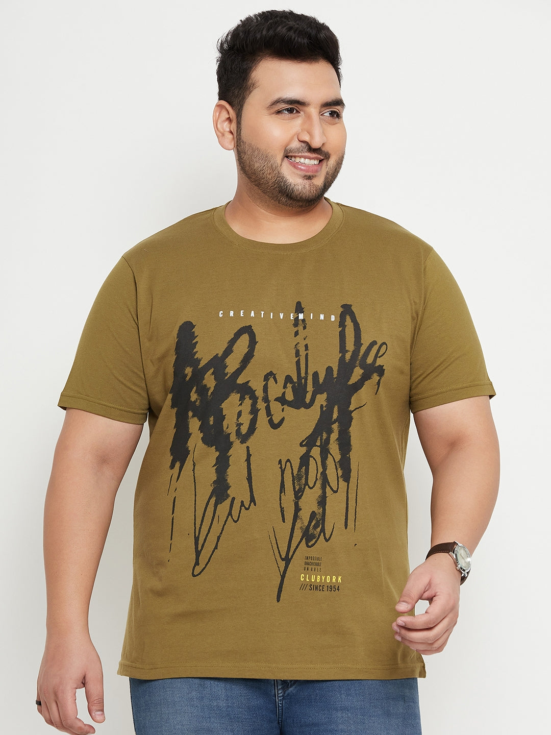 Olive Plus Size T-Shirt