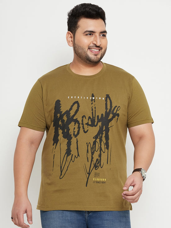 Olive Plus Size T-Shirt