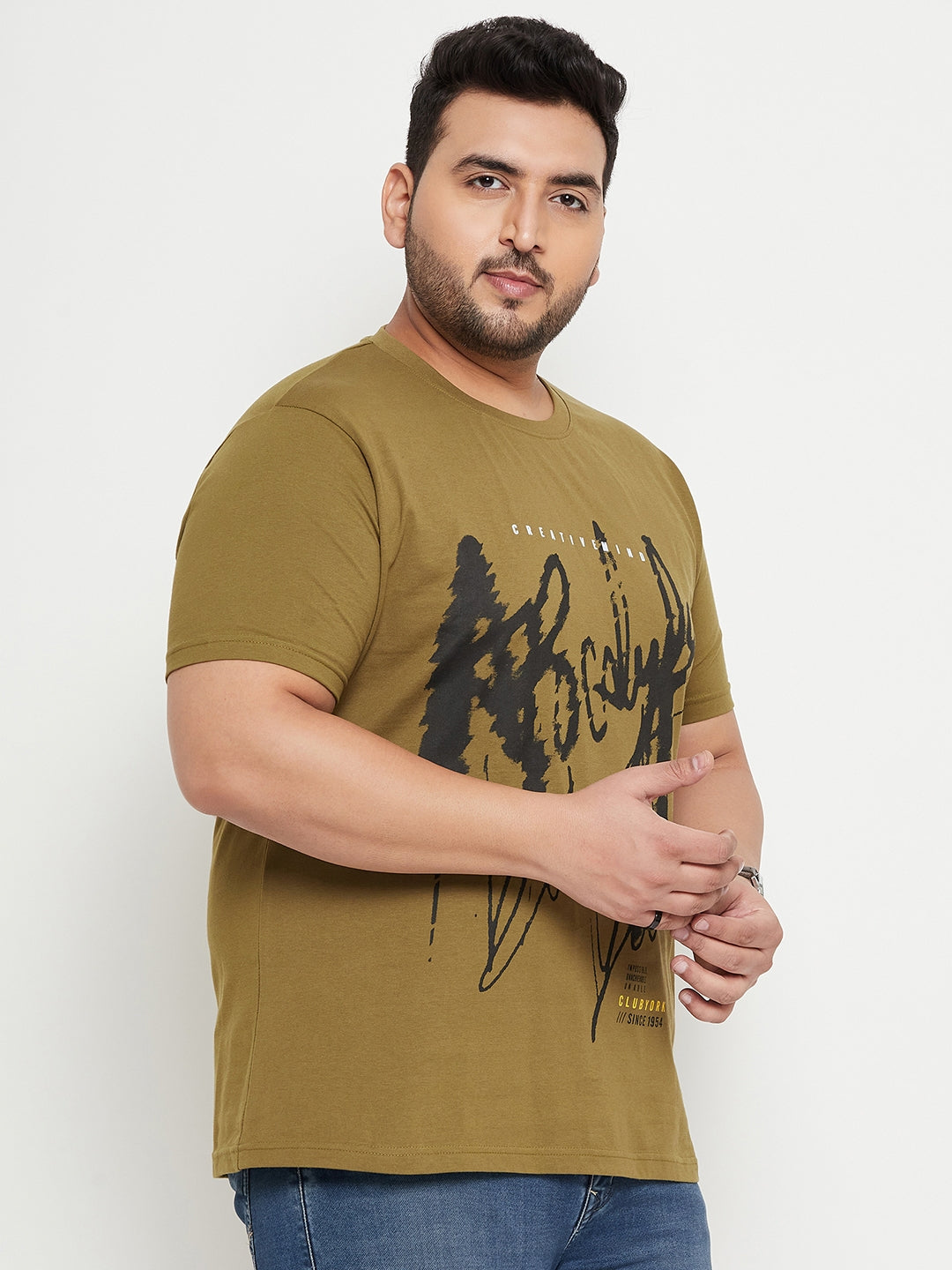 Olive Plus Size T-Shirt