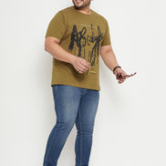 Olive Plus Size T-Shirt