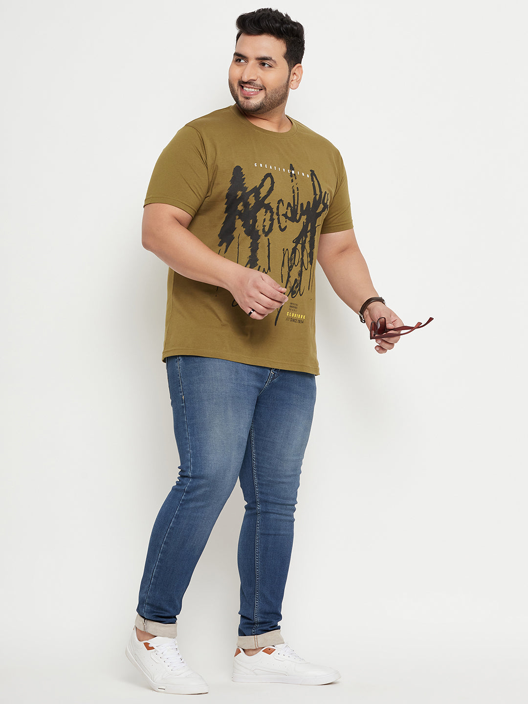Olive Plus Size T-Shirt