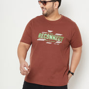 Brown Plus Size T-Shirt